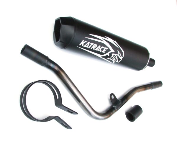 Silenziatore Alluminio a Esagono con tubo
