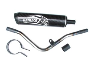 Silenziatore esagono Carbonio con Tubo
